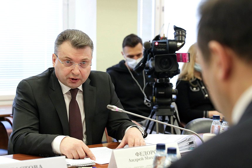 Статс-секретарь – заместитель Министра спорта РФ Андрей Федоров