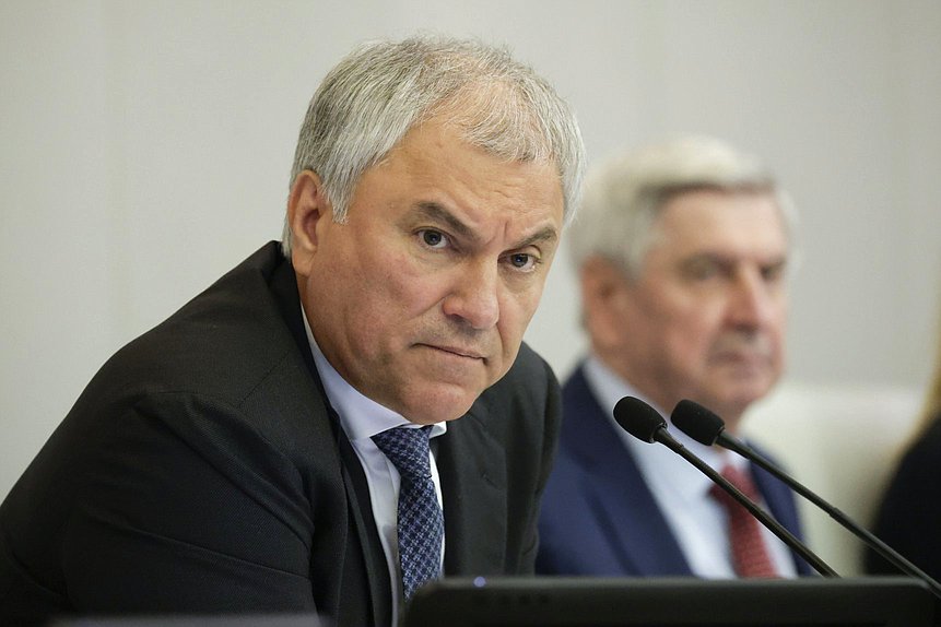 Председатель Государственной Думы Вячеслав Володин