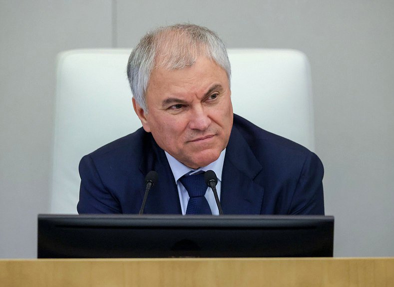 Председатель Государственной Думы Вячеслав Володин