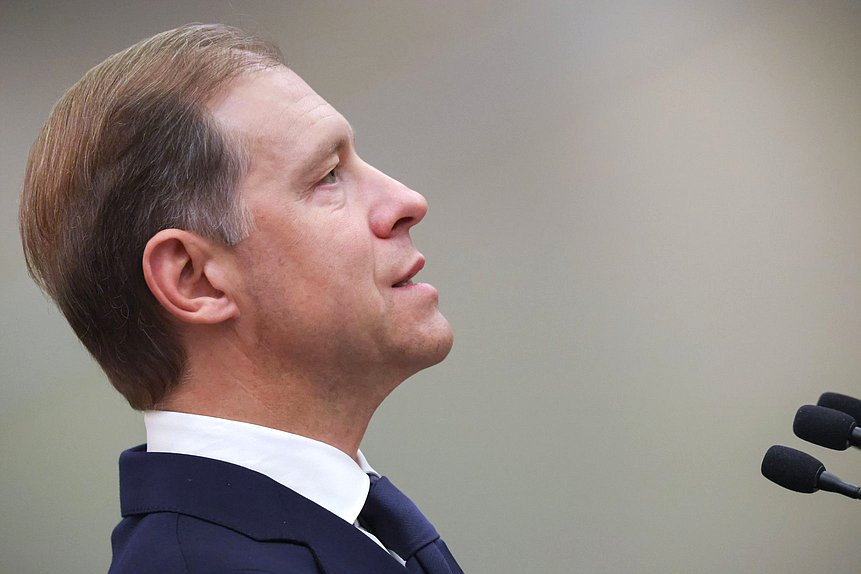 Первый заместитель Председателя Правительства РФ Денис Мантуров