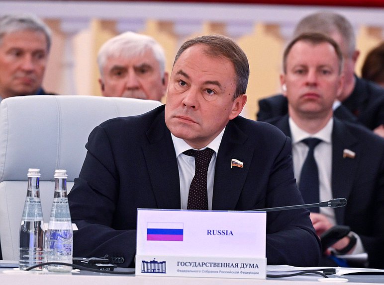 Deputy Chairman of the State Duma Petr Tolstoy