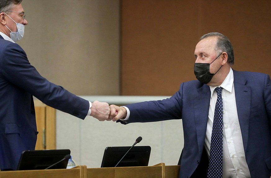 Председатель Комитета по делам национальностей Валерий Газзаев