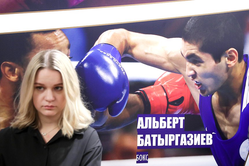Открытие выставки «Олимпийские победы Токио-2020»
