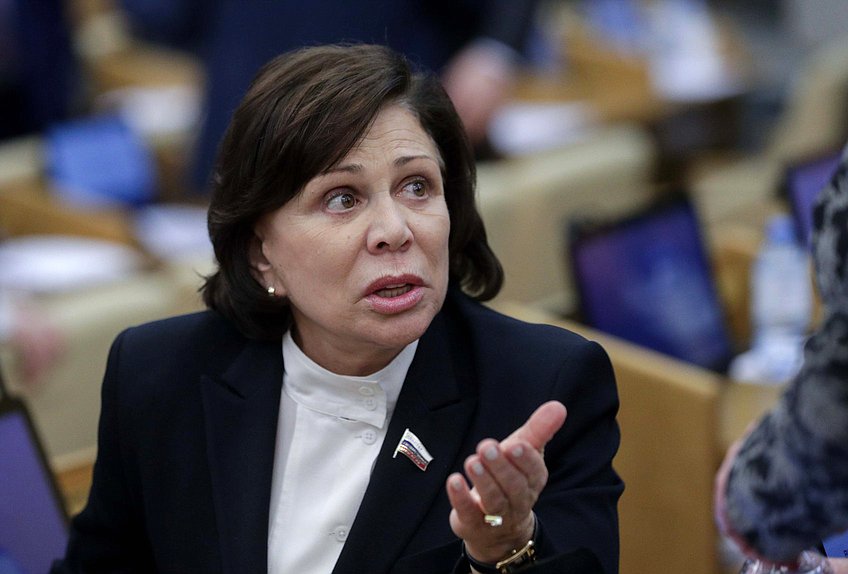 Заместитель Председателя Комитета по международным делам Ирина Роднина