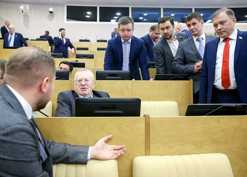 Руководитель фракции ЛДПР Владимир Жириновский