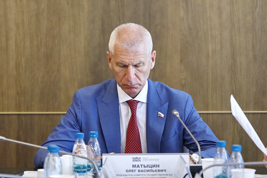 Председатель Комитета по физической культуре и спорту Олег Матыцин