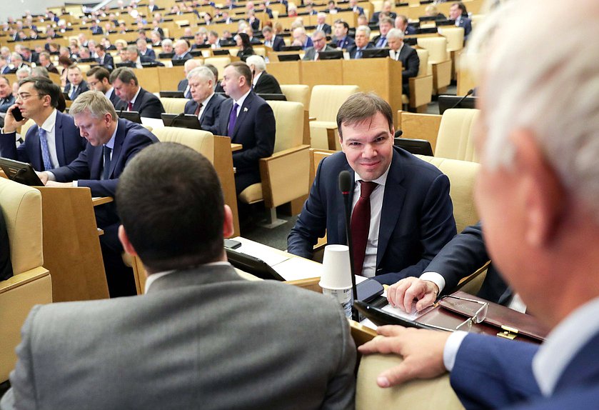 Председатель Комитета по информационной политике, информационным технологиям и связи Леонид Левин