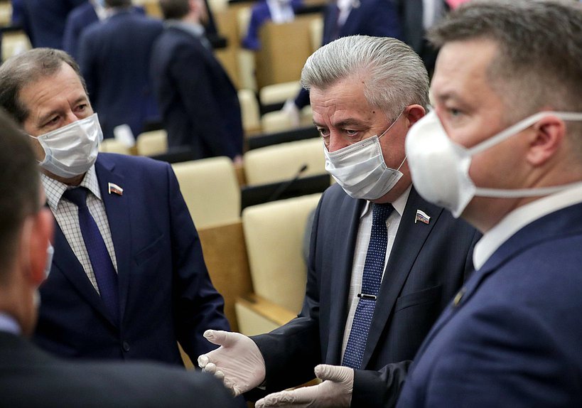 Первый заместитель Председателя Комитета по делам СНГ, евразийской интеграции и связям с соотечественниками Виктор Водолацкий
