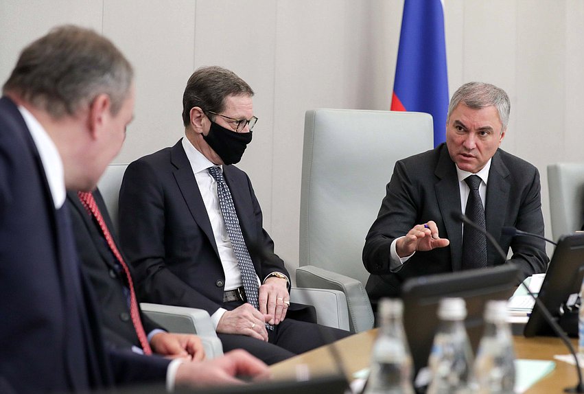 Председатель Государственной Думы Вячеслав Володин