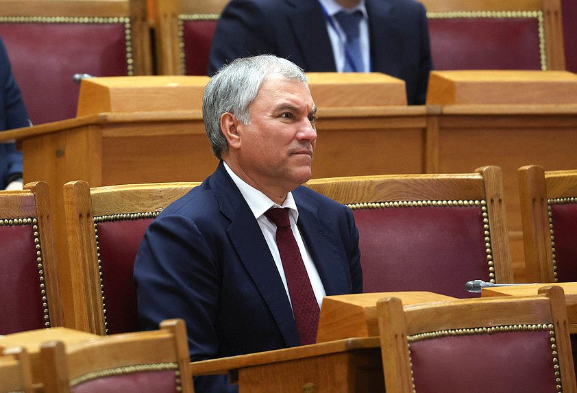 Председатель Государственной Думы Вячеслав Володин