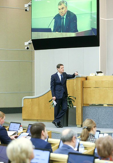 Первый заместитель Председателя Государственной Думы Александр Жуков