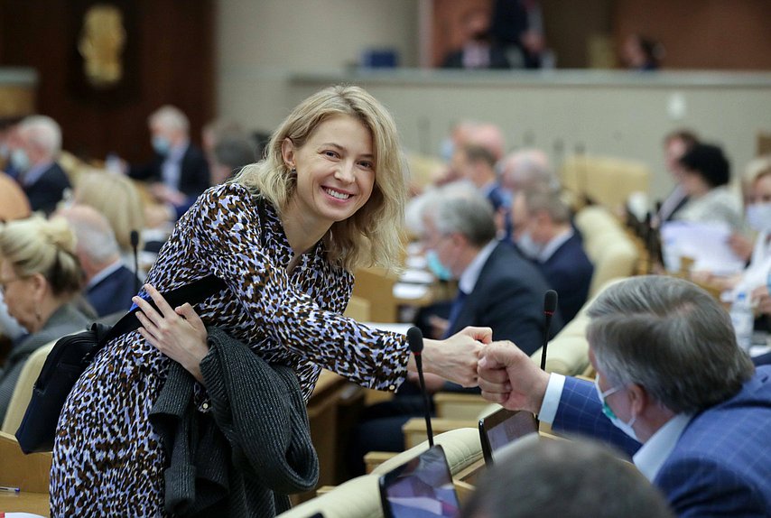 Заместитель Председателя Комитета по международным делам Наталья Поклонская