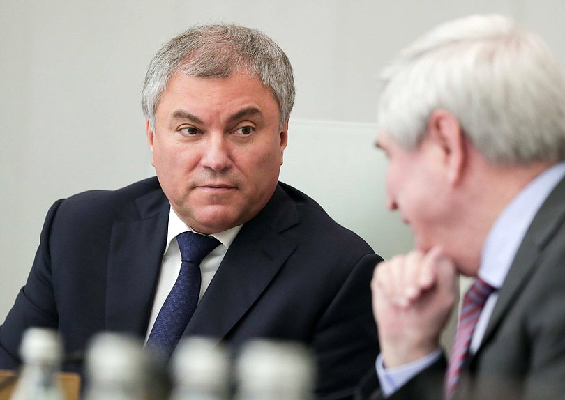 Председатель Государственной Думы Вячеслав Володин