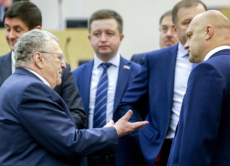 Руководитель фракции ЛДПР Владимир Жириновский