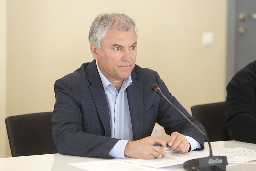Председатель Государственной Думы Вячеслав Володин