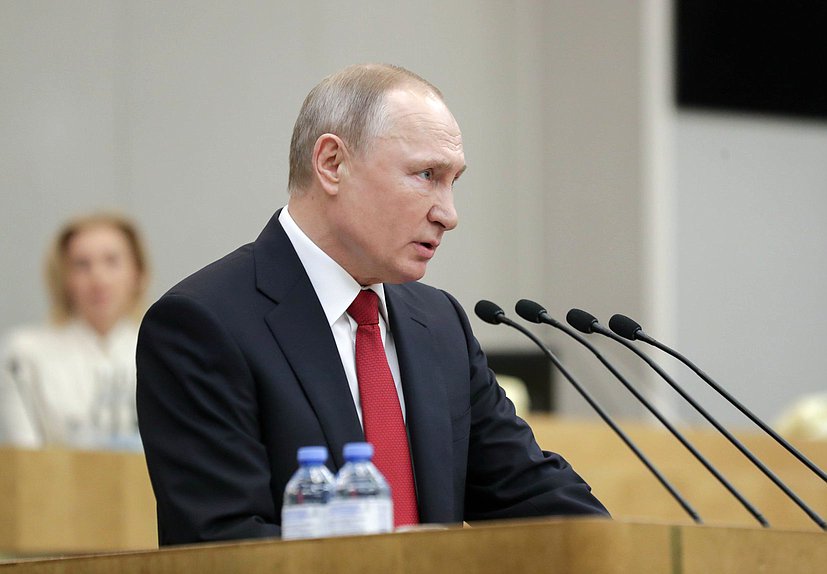 Президент РФ Владимир Путин