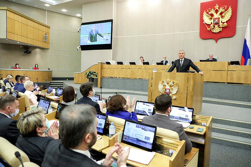 Председатель Государственной Думы Вячеслав Володин