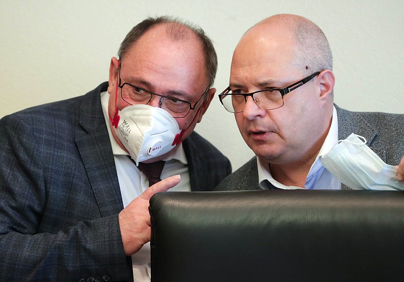 Председатель Комитета по вопросам собственности, земельным и имущественным отношениям Сергей Гаврилов
