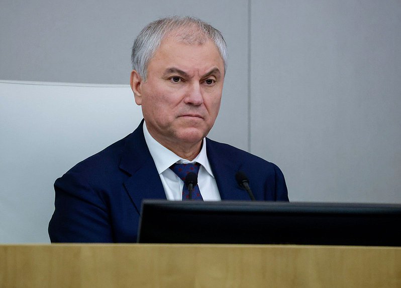 Председатель Государственной Думы Вячеслав Володин