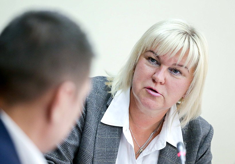 Заместитель Министра спорта РФ Марина Томилова