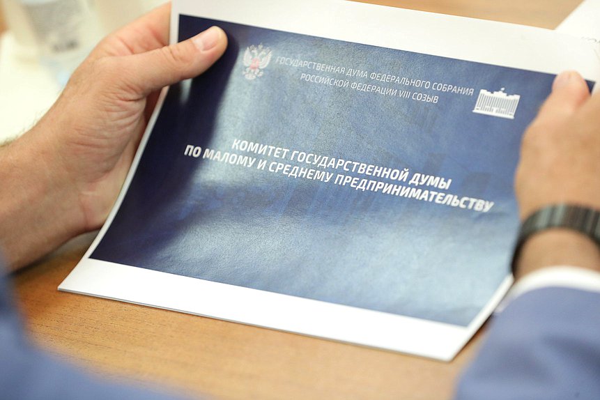 Заседание Комитета по малому и среднему предпринимательству