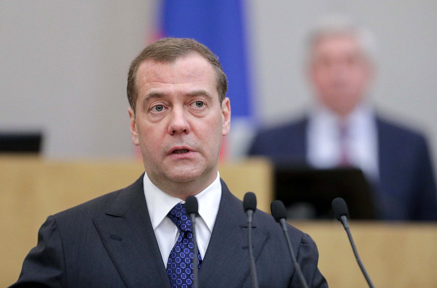 Председатель Правительства РФ Дмитрий Медведев