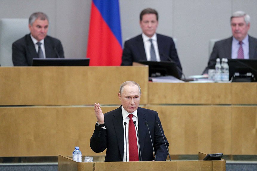 Президент РФ Владимир Путин