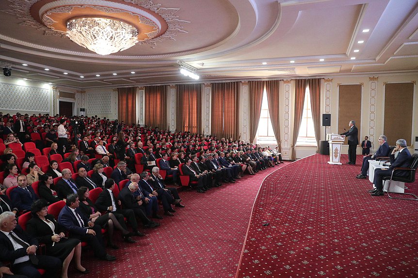 Chairman of the State Duma Viacheslav Volodin visited the Russian-Tajik Slavonic University
