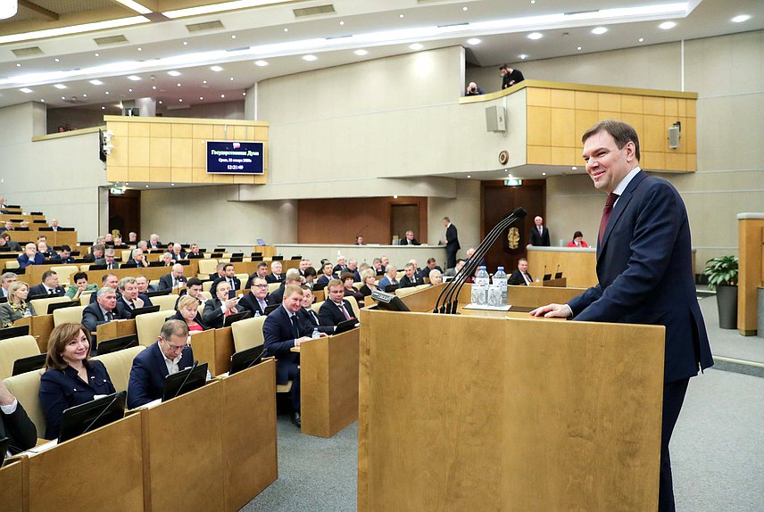 Председатель Комитета по информационной политике, информационным технологиям и связи Леонид Левин