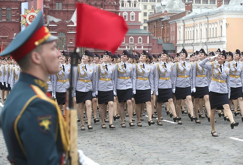 Парад в честь 74-й годовщины Победы в Великой Отечественной войне