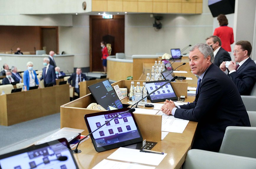 Председатель Государственной Думы Вячеслав Володин