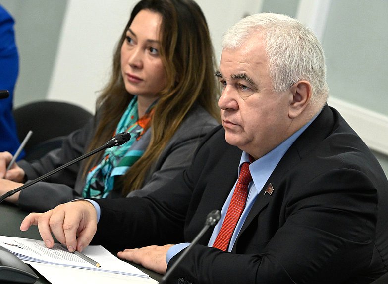 First Deputy Chairman of the Committee on Issues of the Commonwealth of Independent States and Contacts with Fellow Countrymen Kazbek Taysaev