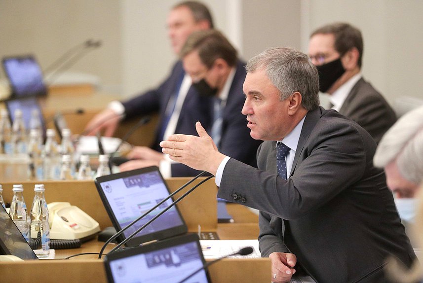 Председатель Государственной Думы Вячеслав Володин