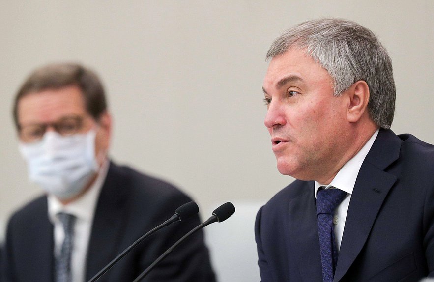 Председатель Государственной Думы Вячеслав Володин