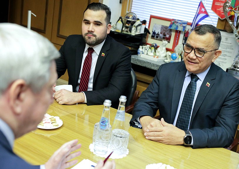 Посол Боливарианской Республики Венесуэла в РФ Хесус Рафаэль Саласар Веласкес