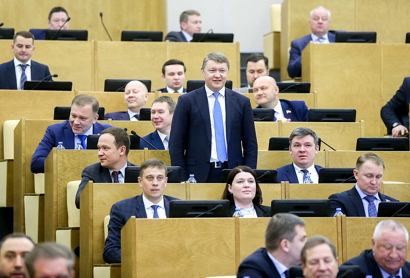 Член фракции ЛДПР Евгений Марков