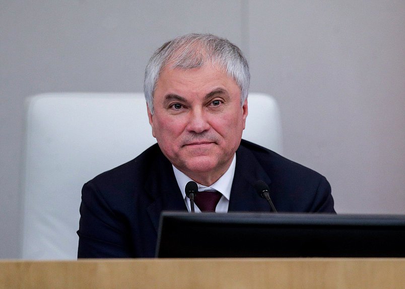 Председатель Государственной Думы Вячеслав Володин