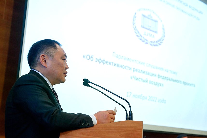 Заместитель Председателя Государственной Думы Шолбан Кара-оол