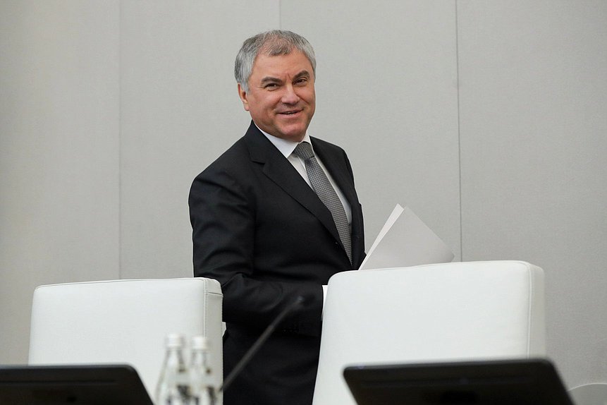 Председатель Государственной Думы Вячеслав Володин