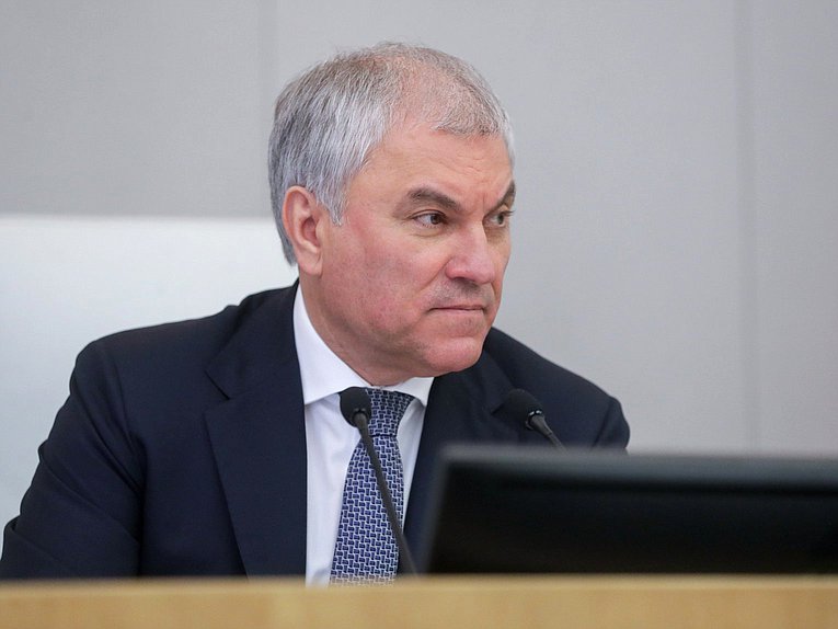 Председатель Государственной Думы Вячеслав Володин
