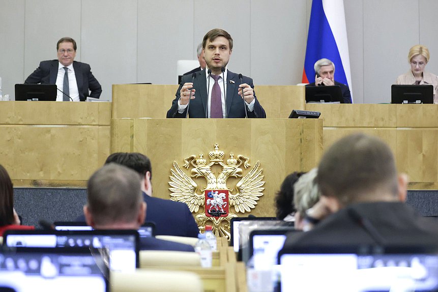 Первый заместитель Председателя Комитета по информационной политике, информационным технологиям и связи Антон Ткачев