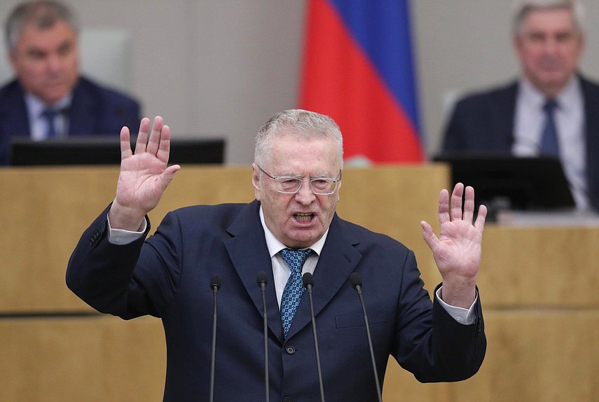 Руководитель фракции ЛДПР Владимир Жириновский