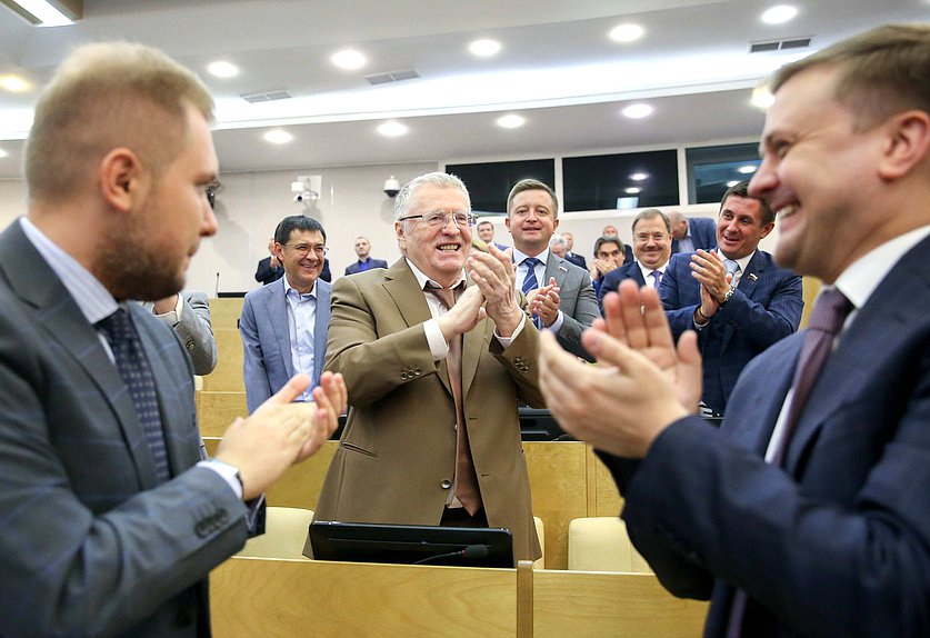 Руководитель фракции ЛДПР Владимир Жириновский