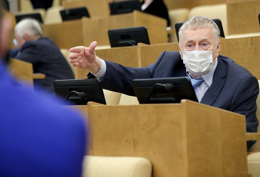 Руководитель фракции ЛДПР Владимир Жириновский