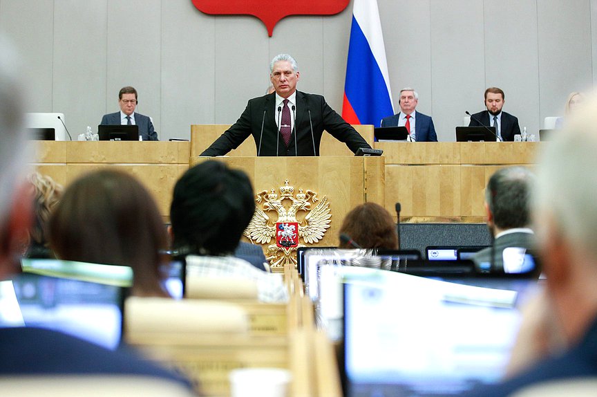 Президент Республики Куба Мигель Диас-Канель Бермудес