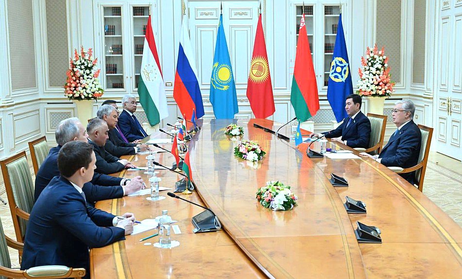 Meeting with President of Kazakhstan Kassym-Jomart Tokayev