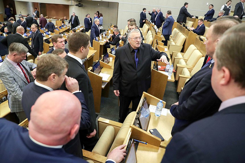 Руководитель фракции ЛДПР Владимир Жириновский