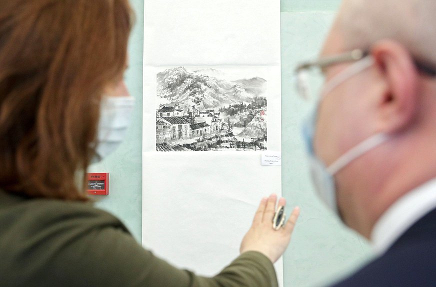 Opening ceremony of the exhibition “Russia — China cooperation. Dedicated to the 20th anniversary of signing of the Treaty on Good Neighborliness, Friendship and Cooperation and the 100th anniversary of the establishment of the Communist Party of China“