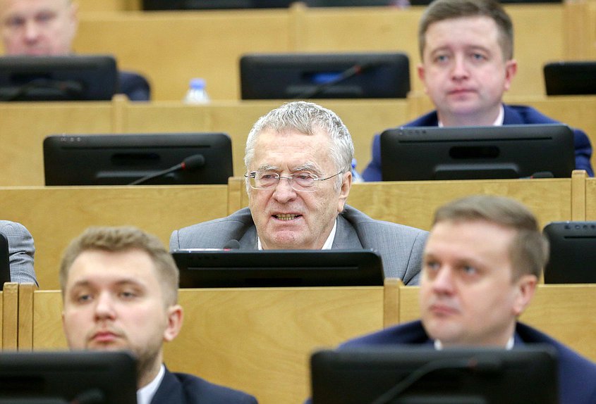 Руководитель фракции ЛДПР Владимир Жириновский