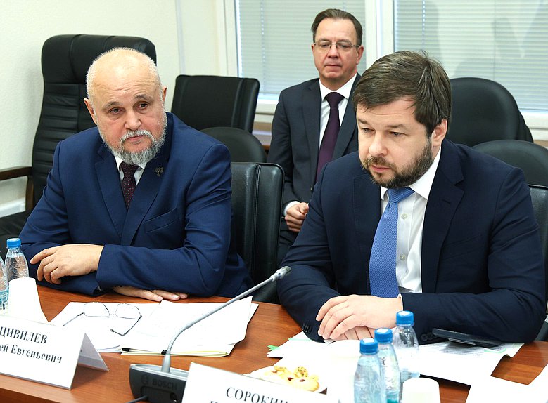 Министр энергетики РФ Сергей Цивилев и Первый заместитель Министра энергетики РФ Павел Сорокин